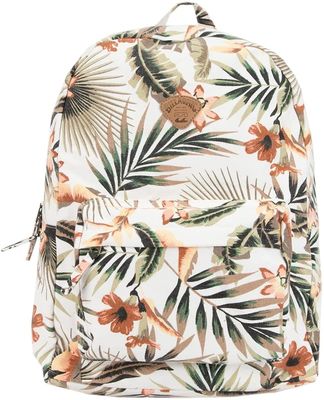 School Anti Theft Backpacks / Casual Water Resistant Daypack Polyester Printed