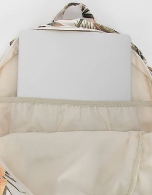 School Anti Theft Backpacks / Casual Water Resistant Daypack Polyester Printed